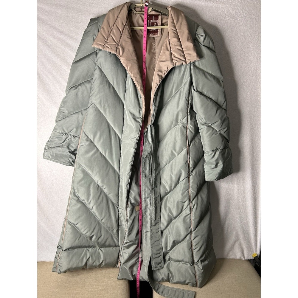 Vintage j Gallery Women's Long Down Coat Jacket 80% Duck Down 20% Feather Mediu